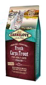 Carnilove - Croquettes Adulte Stérilisé Carpe & Truite