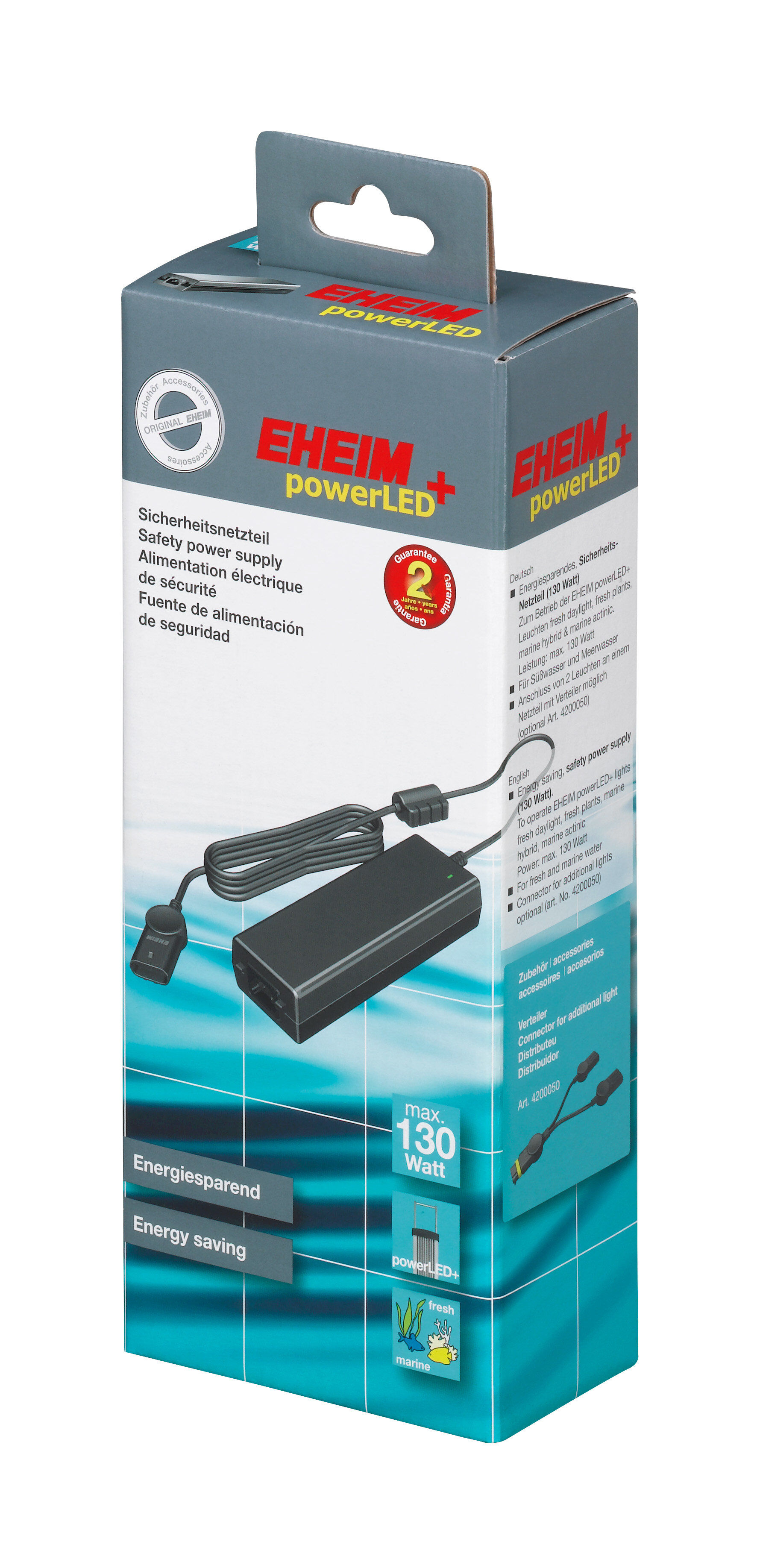 Eheim - Alimentation Electrique de S&eacute;curit&eacute; PowerLED+ pour Aquarium - 130W Image num&eacute;ro 1
