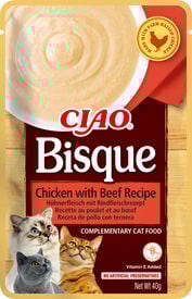 Inaba - Friandises Bisque Recette au Poulet et B&oelig;uf pour Chats - 40g