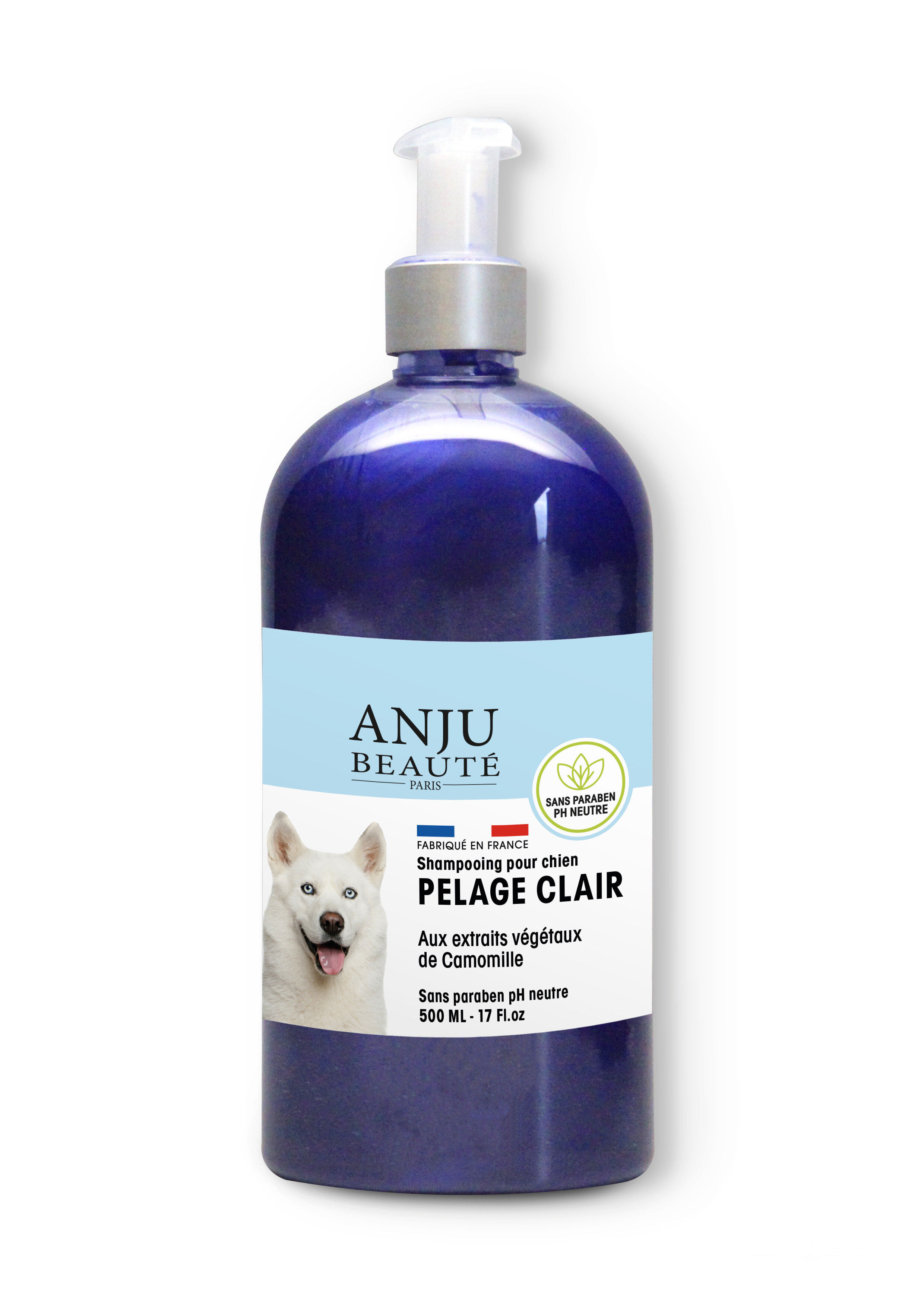 Anju Beaute - Shampooing pelage clair Chiens 500ml Image num&eacute;ro 1