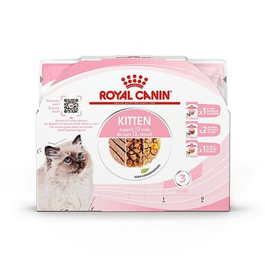 Royal Canin - Sachets Fraîcheur Kitten pour Chaton - 4X85g