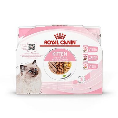 Royal Canin - Sachets Fraîcheur Kitten pour Chaton - 4X85g