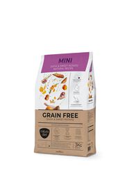 Natura Diet - Croquettes Grain Free Mini au Canard pour Chiens - 3Kg