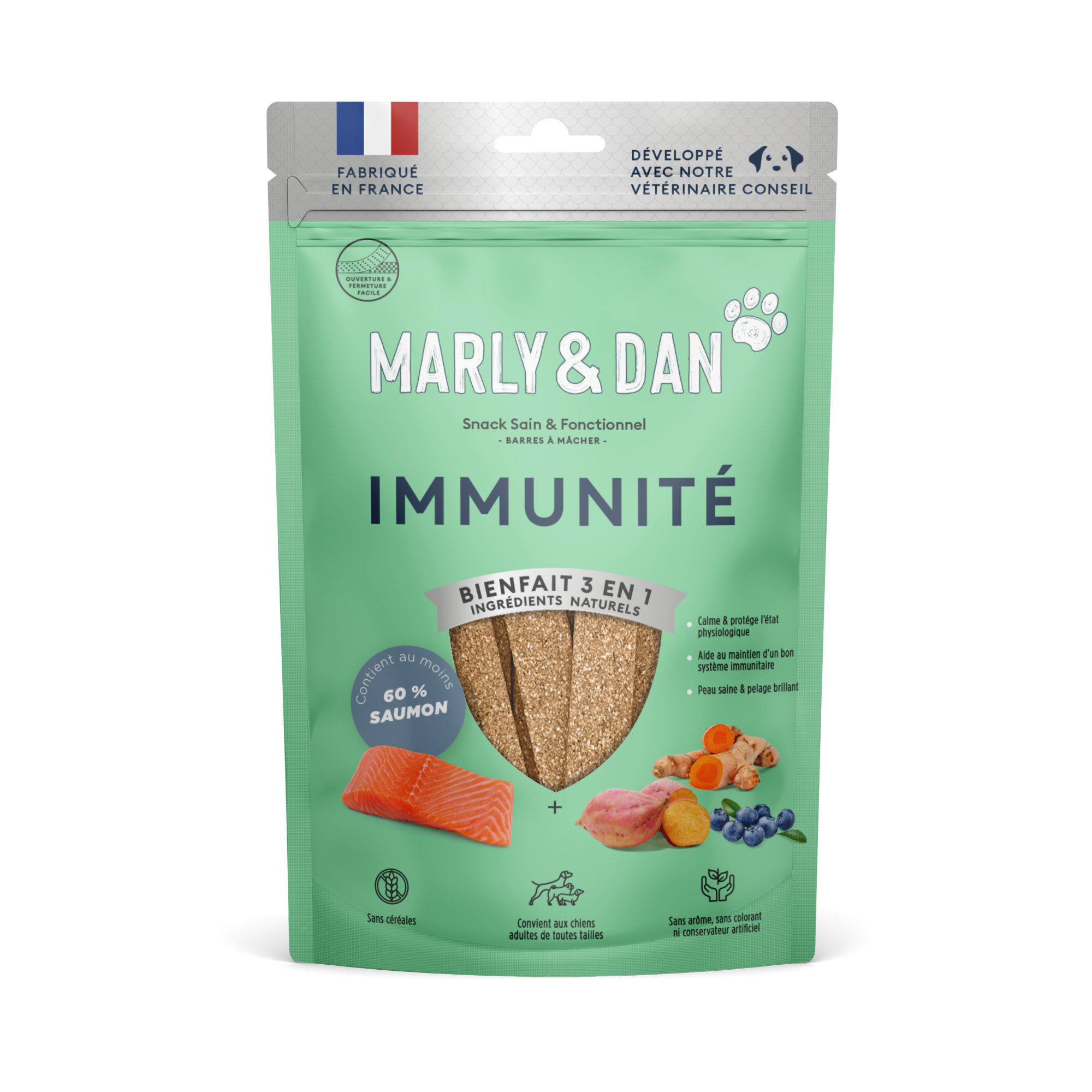 Marly & Dan - Barres &agrave; M&acirc;cher Energie - 80g Image num&eacute;ro 1