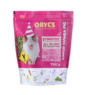 Orycs - Aliment Complet pour Cochon d'inde Junior - 700g