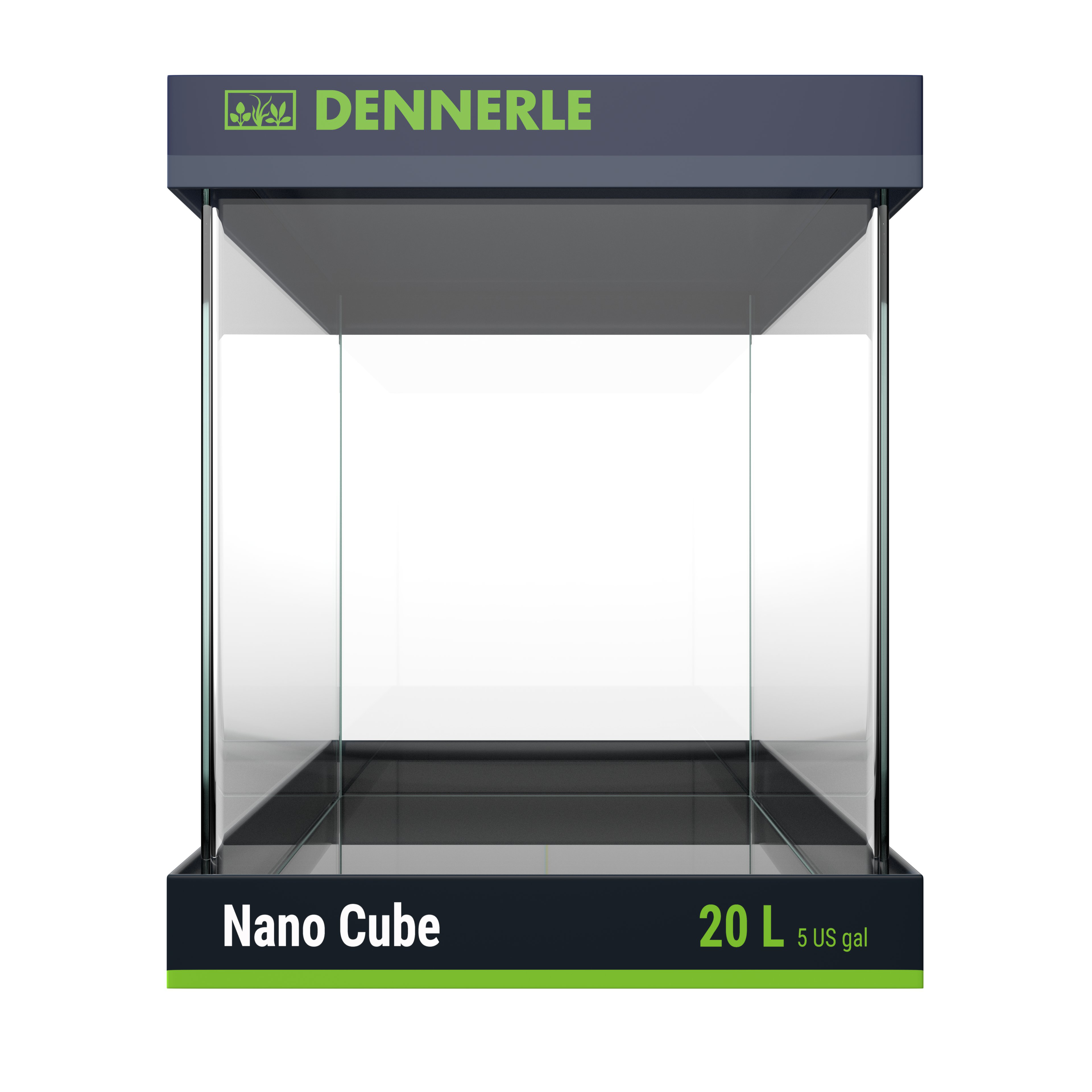 Dennerle - Mini Aquarium Nano Cube Coins Arrondis - 20L Image num&eacute;ro 1