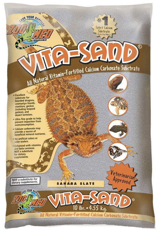 Zoomed - Sable Vita-Sand Sahara pour Reptiles - 4,5Kg Image numéro 1 Zoomed - Sable Vita-Sand Sahara pour Reptiles - 4,5Kg Image numéro 1