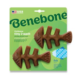 Benebone - Jouet Tiny Pack Fishbone - X2