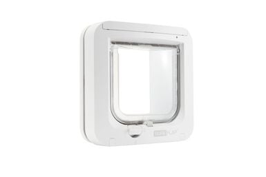 Sure Petcare - SureFlap chatière 4 positions avec puce d'ident. blanc - 21 x 21 cm