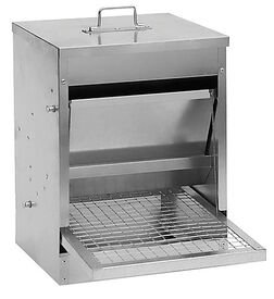 Kerbl - Nourisseur Trémie à Palette Galvanisé pour Basse-Cour - 10kg