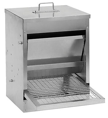Kerbl - Nourisseur Trémie à Palette Galvanisé pour Basse-Cour - 10kg