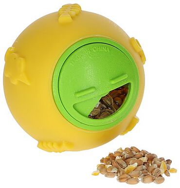 Kerbl - Balle Snack pour Poules Jaunes - Ø7,5cm