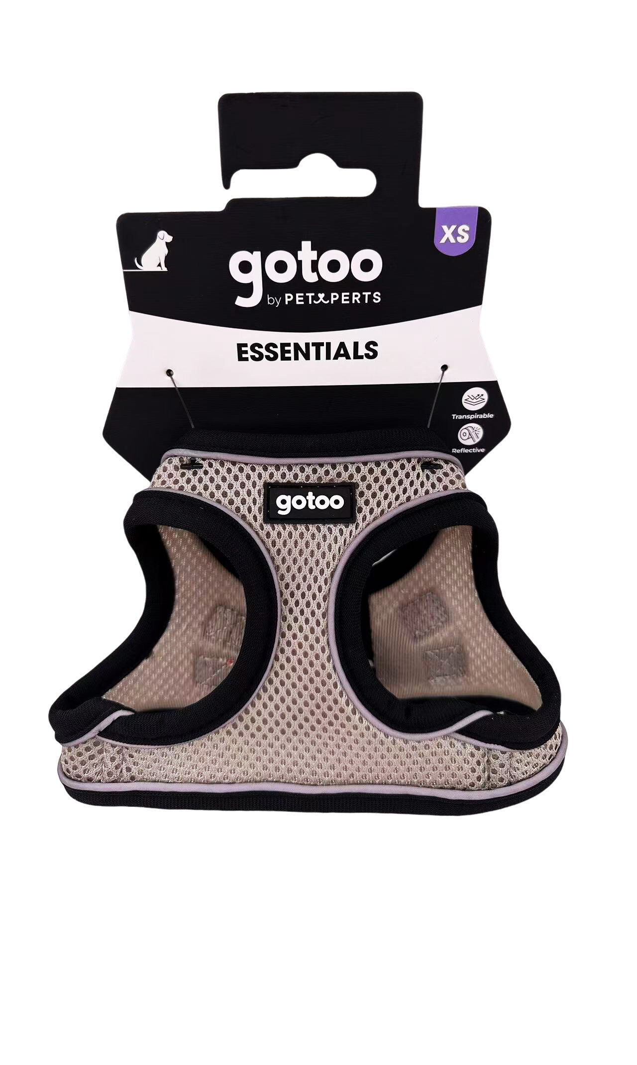 Gotoo - Harnais en Mesh Gris pour Chien - XS Image num&eacute;ro 8