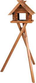 Trixie - natura mangeoire bloc oiseaux avec pied en pin brun - 47x40x36 cm