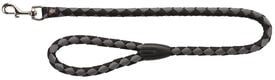 Trixie - Cavo laisse, noir/gris graphite