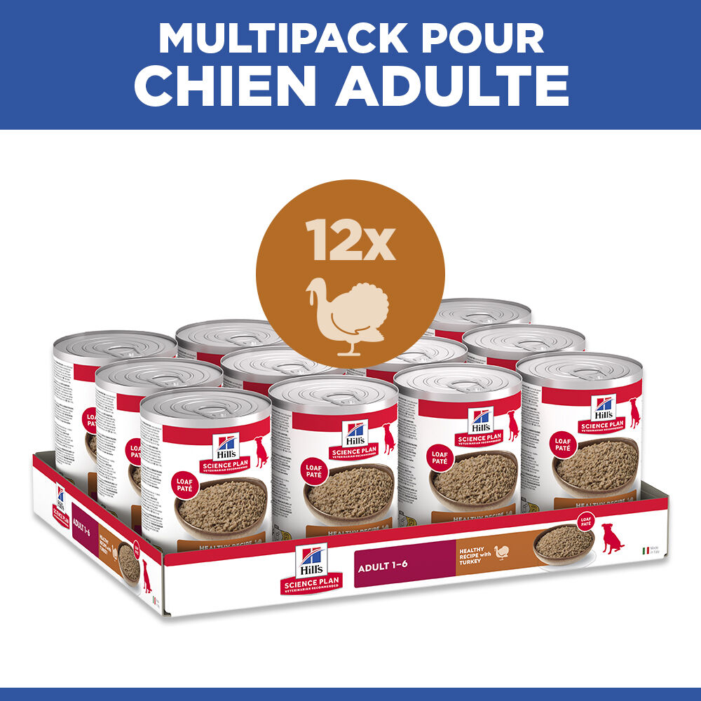Hill's Science Plan - Adult Boite Pour Chien A La Dinde  - 370g Image num&eacute;ro 11