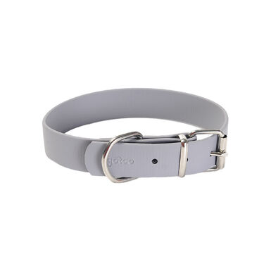 Gotoo - Collier Premium Biotane Gris pour Chien