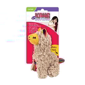 KONG - Jouet Peluche Softies Buzzy Lama pour Chat