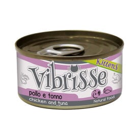 Vibrisse - Pâtée KITTEN Thon et Poulet pour chatons - 70g