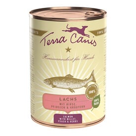 Terra Canis - Aliment Naturel Classic au Saumon pour Chiens - 400g