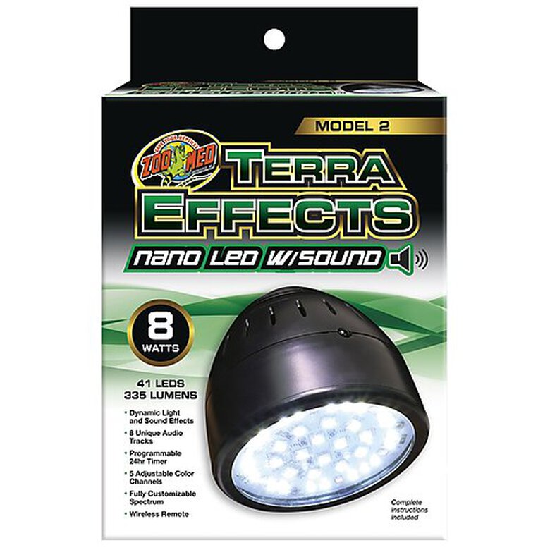 Zoomed - Lampe Terra Effects Programmable pour Terrarium image number null