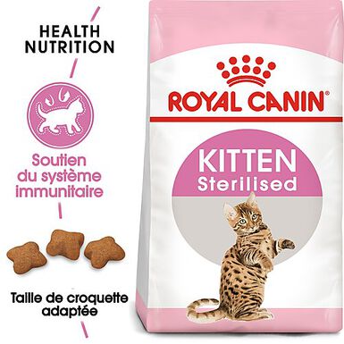 Royal Canin - Croquettes Kitten Sterilised pour Chaton - 400g