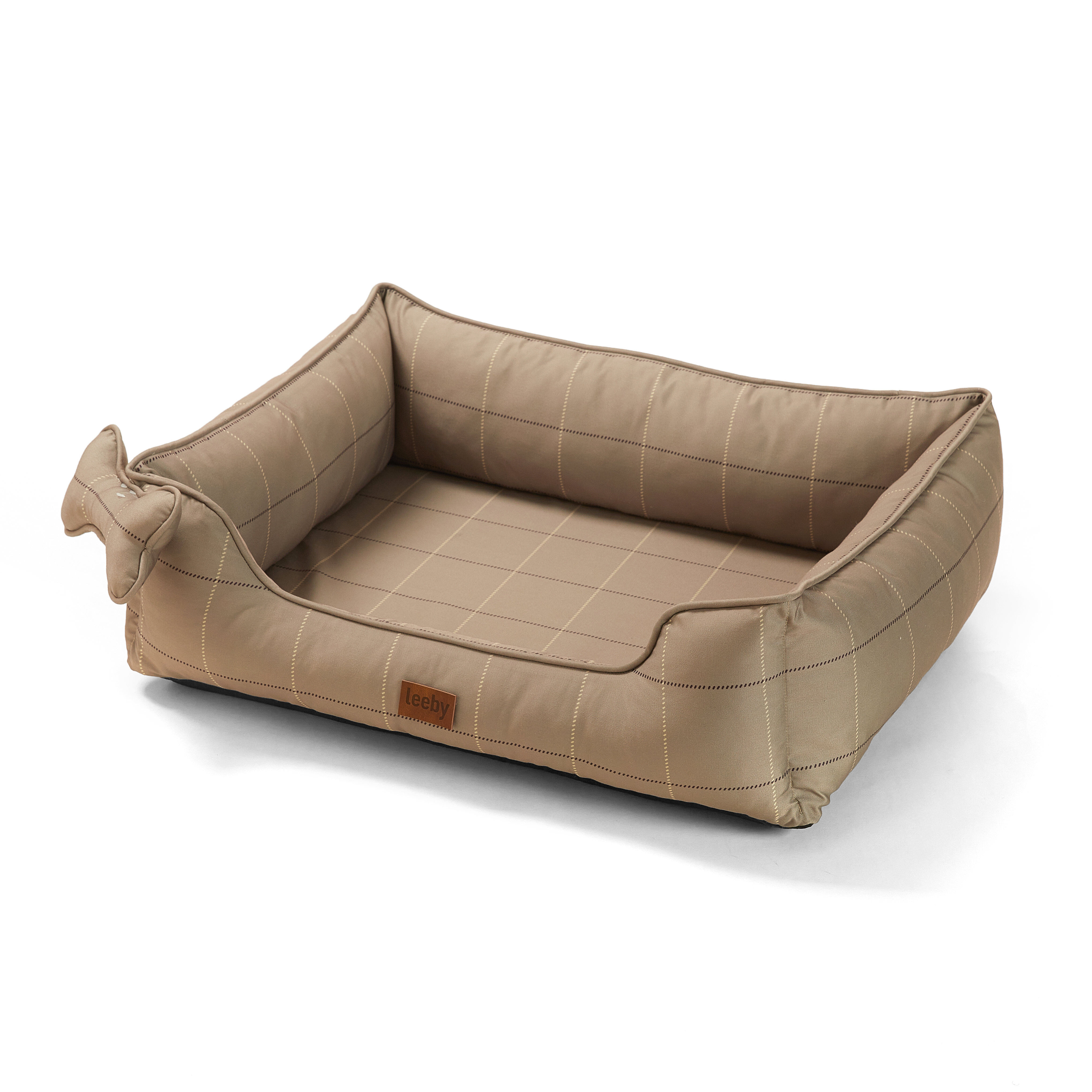 Leeby - Sofa Premium Tartan pour Chien - S Image num&eacute;ro 2