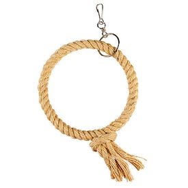 Duvoplus - Corde à anneaux en Sisal - 36x17x4cm