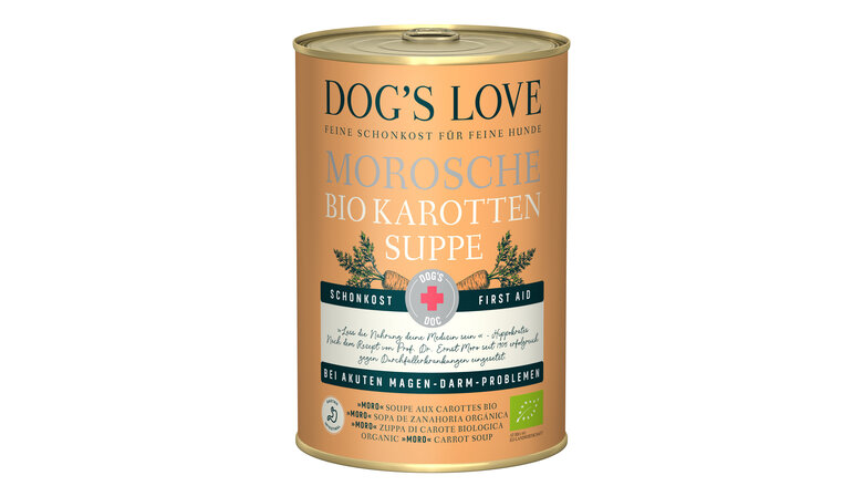 Dog's Love - Soupe Bio Aux Carottes pour Chiens - 400g Image numéro 1 Dog's Love - Soupe Bio Aux Carottes pour Chiens - 400g Image numéro 1