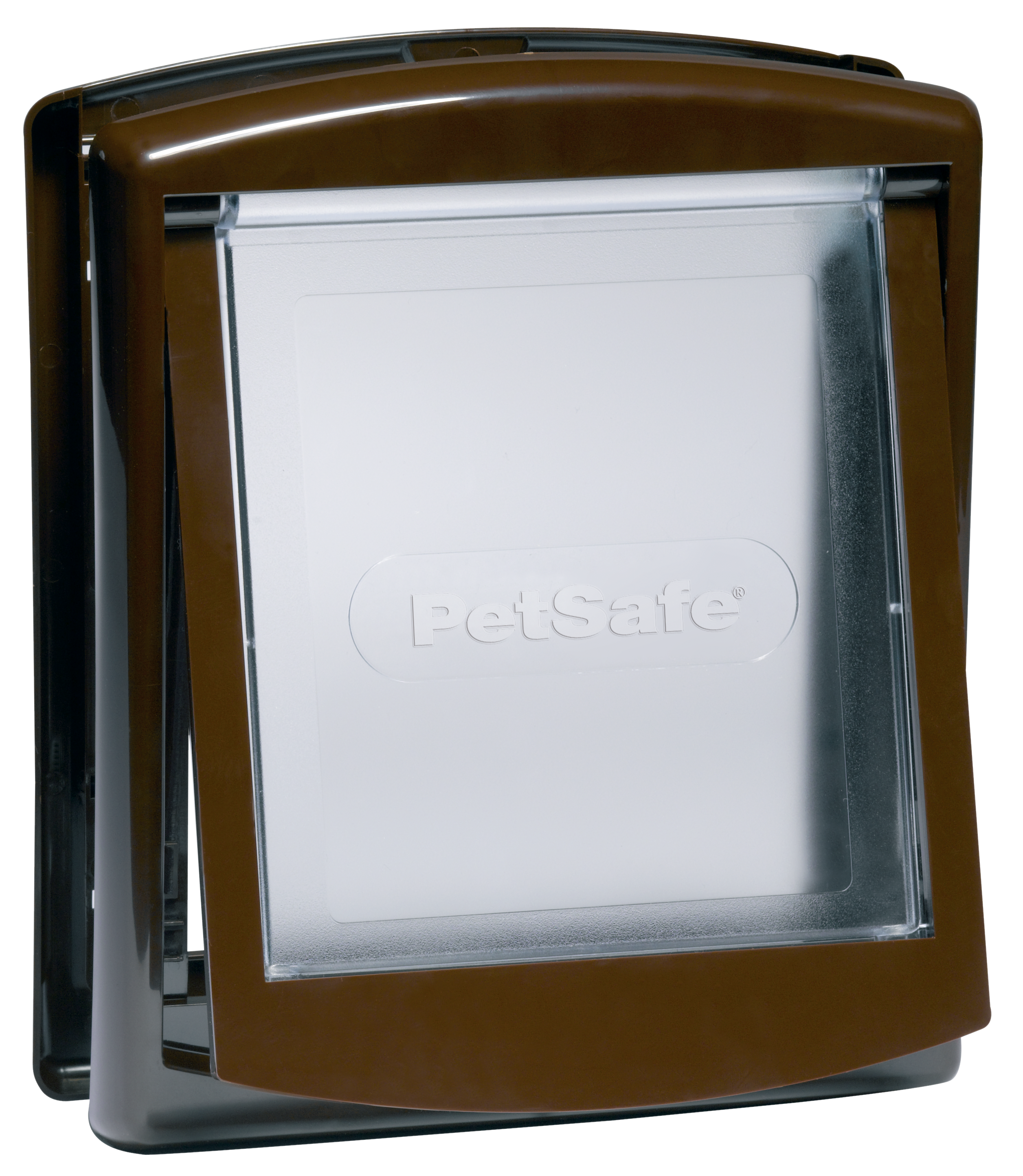 PetSafe - Porte &agrave; 2 Positions pour Petits Chiens - Brun Image num&eacute;ro 1