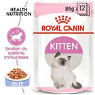 Royal Canin - Sachets Kitten Instinctive en Gelée pour Chaton - 12x85g image number null