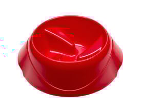 Ferplast - Ecuelle Anti-glouton Magnus Slow Rouge - S