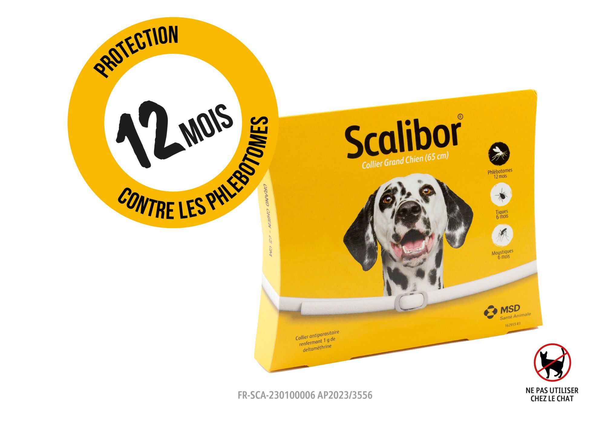 Scalibor - Collier Antiparasitaire pour Grand Chien - 65cm Image num&eacute;ro 4