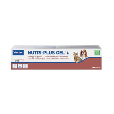 Virbac - Tube Nutri-plus Gel Energie pour Chiens et Chats - 120g