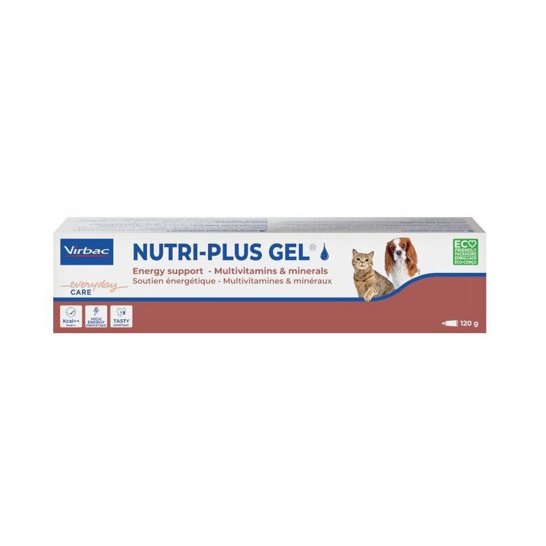 Virbac - Tube Nutri-plus Gel Energie pour Chiens et Chats - 120g image number null