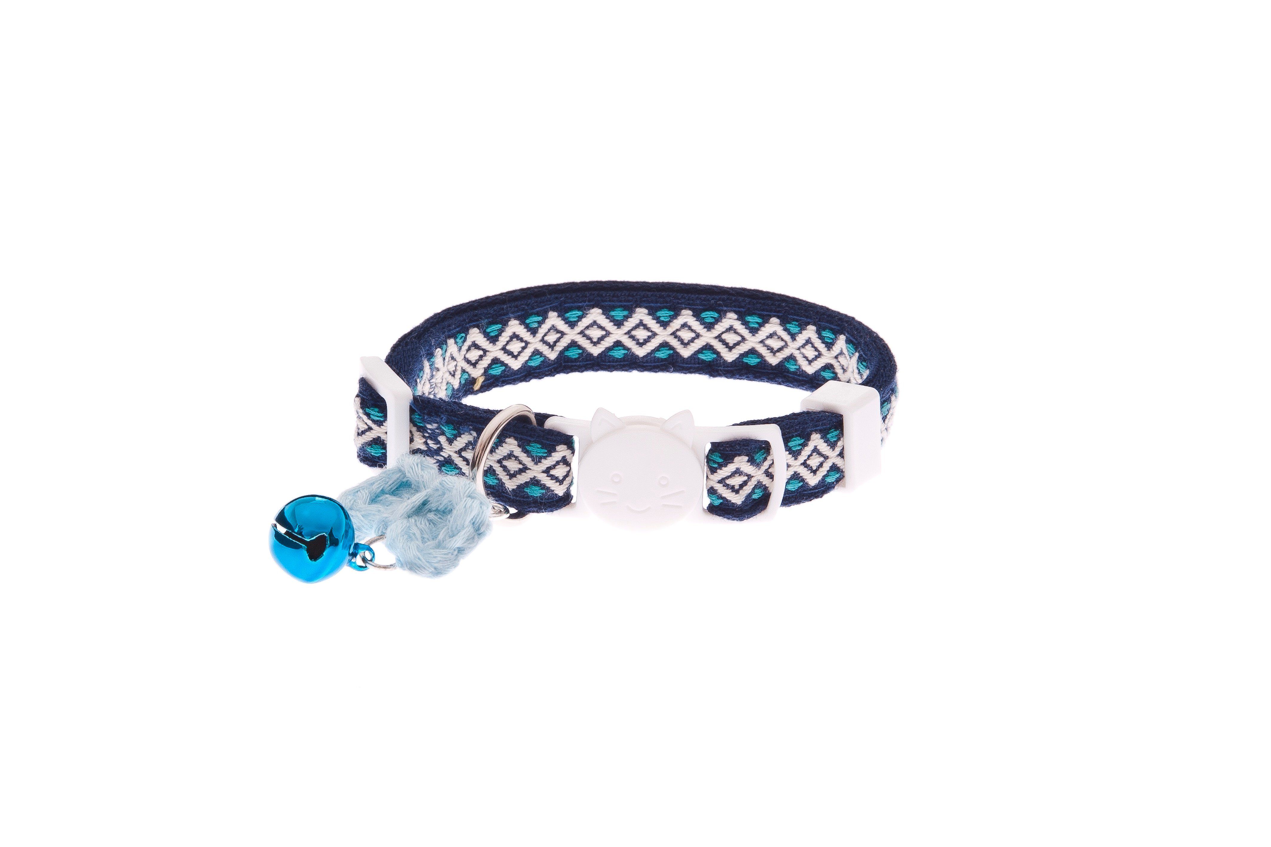 Ferribiella - Collier Anti-Etranglement Iceland pour Chats - Blanc Image num&eacute;ro 1