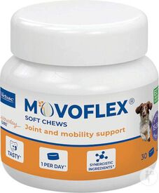 Virbac - Friandises à Mâcher Movoflex Joint and Mobility Support pour Chiens Moyens - 30x4g