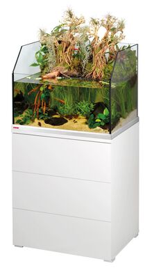 Eheim - Aquarium + Meuble Blanc Proxima Fauna - 113L