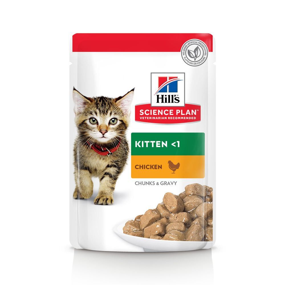 Hill's - Sachet Repas Science Plan Kitten pour Chaton au Poulet - 85g Image num&eacute;ro 1