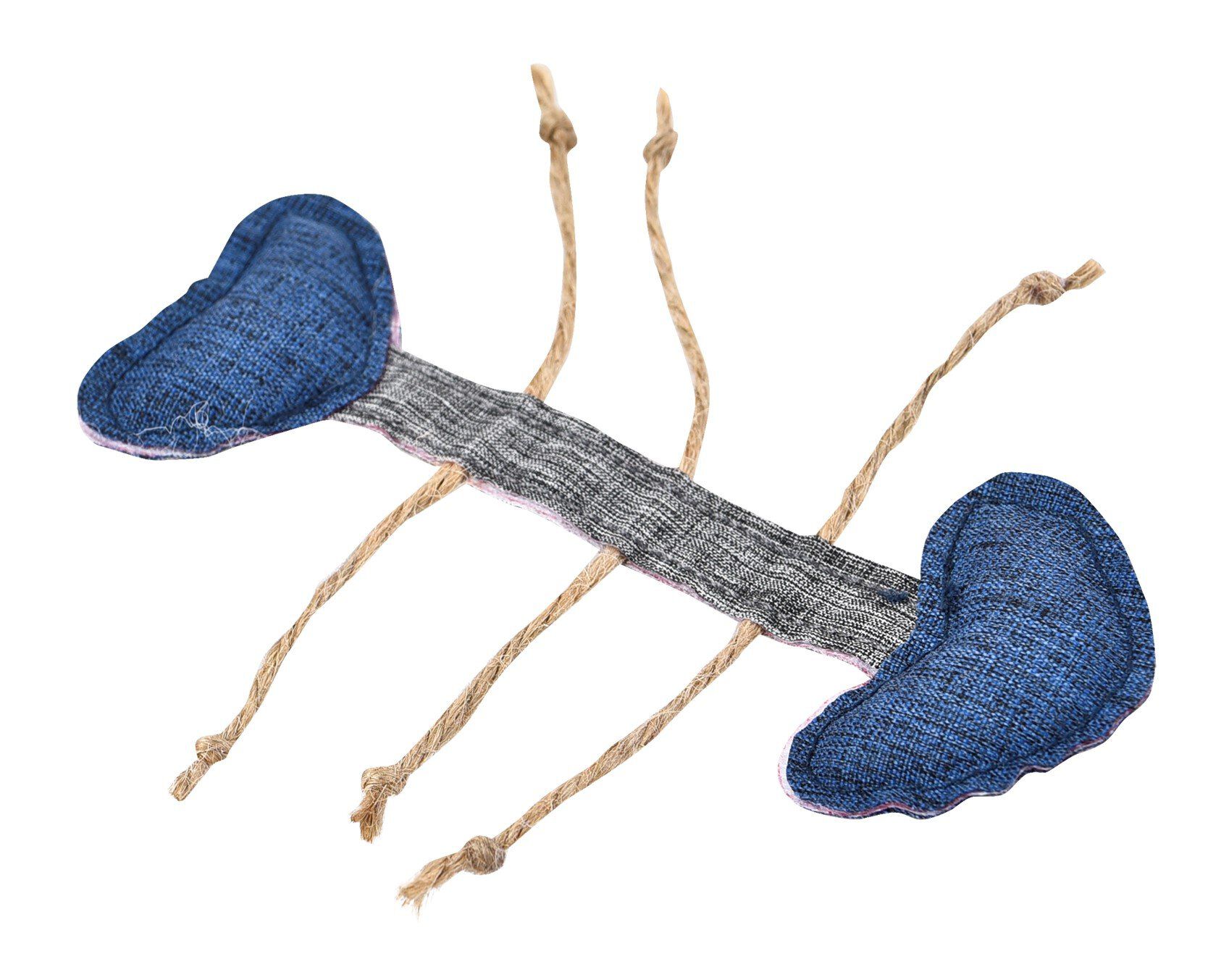 Animalis - Jouet Ar&ecirc;te Poisson Eco pour Chat - 14,5cm Image num&eacute;ro 1