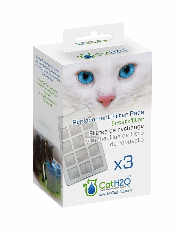Cat H2O & Dog H2O - Filtres de Remplacement pour Fontaine à Eau - x3 Image numéro 1 Cat H2O & Dog H2O - Filtres de Remplacement pour Fontaine à Eau - x3 Image numéro 1