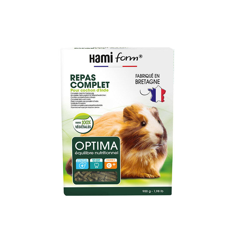 Hamiform - Repas Complet Optima pour Cochon d'Inde - 900g Image num&eacute;ro 1