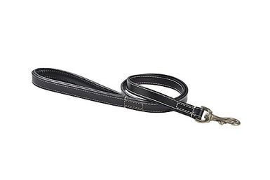 Bobby - Laisse Classique Haute Finition Noir pour Chiens