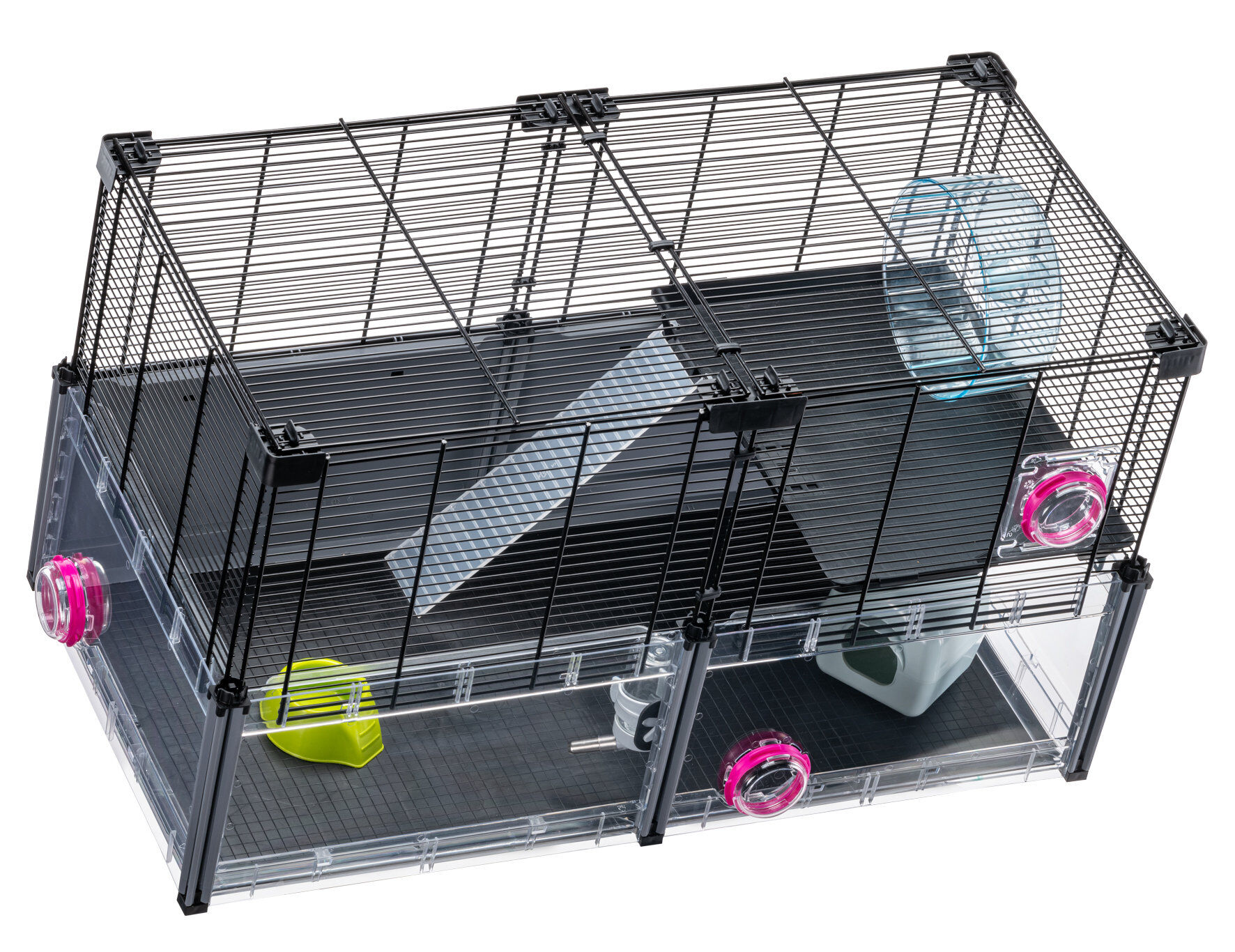 Ferplast - Cage Multipla pour Hamster et Souris - Noir Image num&eacute;ro 7