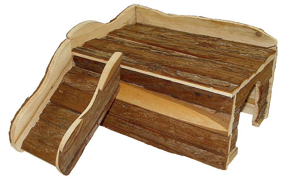 Rongis - Maison en Bois Rampe pour Cochon d'Inde et Gerbille Image num&eacute;ro 1