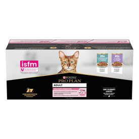 Pro Plan - Pochons Adulte Delicate Digestion Dinde Poisson en Sauce pour Chats - 40x85g