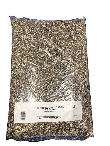 Gasco - Graines de Tournesol Petit Stri&eacute; pour Oiseaux des Jardins - 3Kg Image num&eacute;ro 1