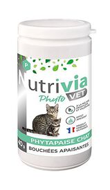 Nutrivia Vet - Bouchées Apaisantes Phytapaise pour Chats - 40g