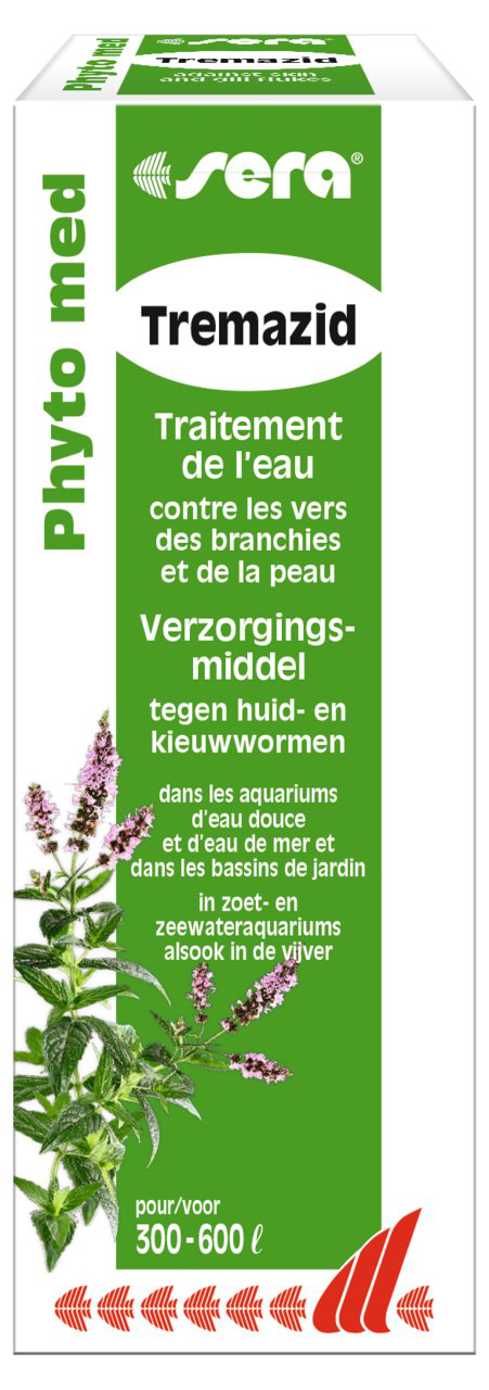 Sera - Traitement d'Eau Phyto Med Tremazid pour Aquarium d'Eau Douce et d'Eau de Mer - 30ml Image num&eacute;ro 2