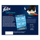 FELIX - Sachets fraîcheurs Délicieux Duos en Gelée Mixte Agneau poulet Poisson pour Chats- 24x85g image number null